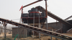 贵州客户时产200吨鹅卵石制砂生产线配置